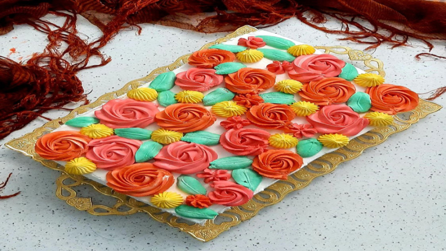 طرز تهیه آموزش تزئین(تزیین) کی...