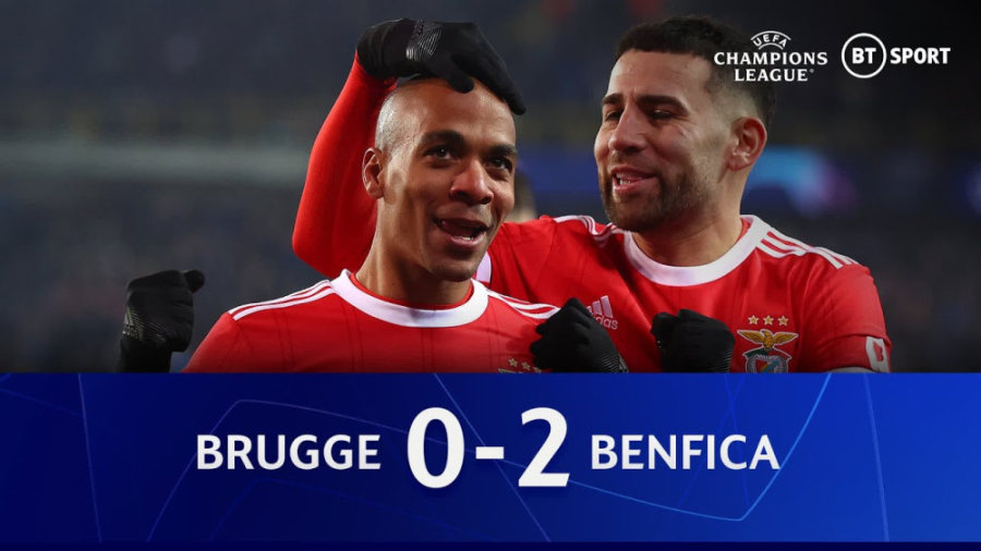 کلوب بروژ 0 2 بنفیکا | خلاصه ب...