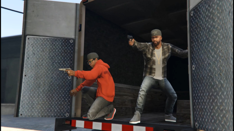 گیمپلی GTA online با اشکان دسن...