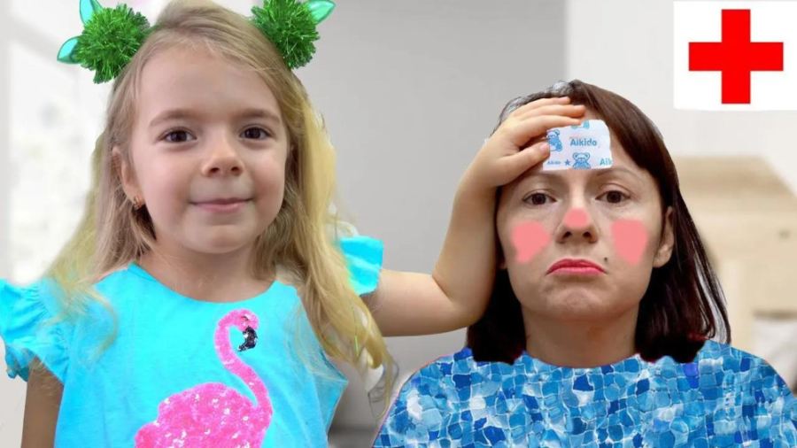 برنامه کودک آنابلا  مامان مریض...