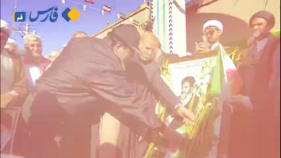 تجدید بیعت مردم شهر قم با آرما...