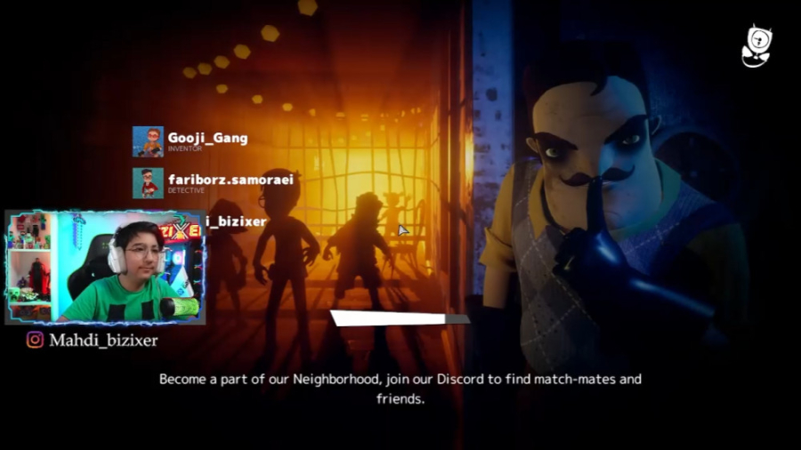 سکرت نیبر آنلاین با گوجی و فری...