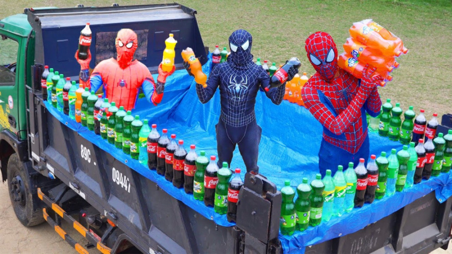 تجربه علمی تیم مرد عنکبوتی و و...