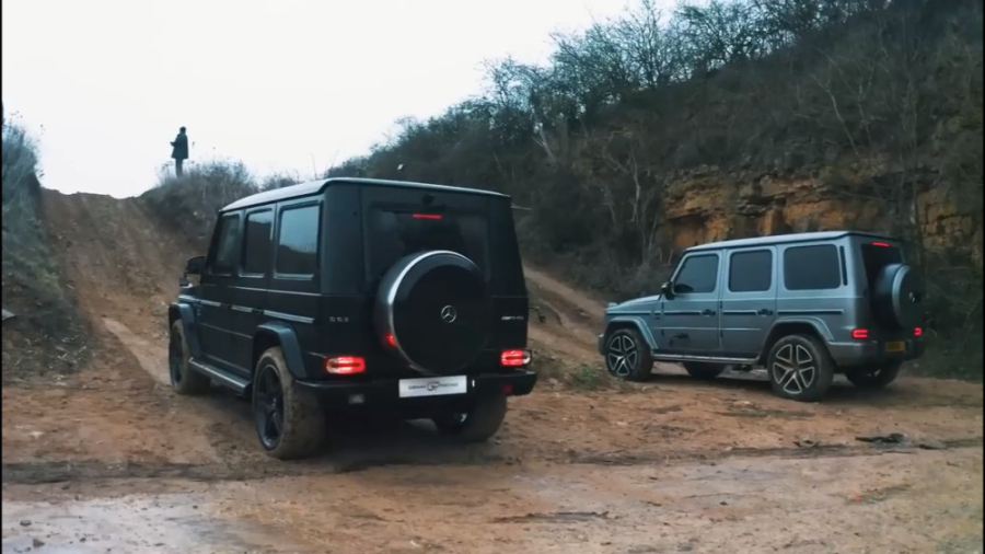 نبرد آفرود مرسدس G کلاس جدید ب...