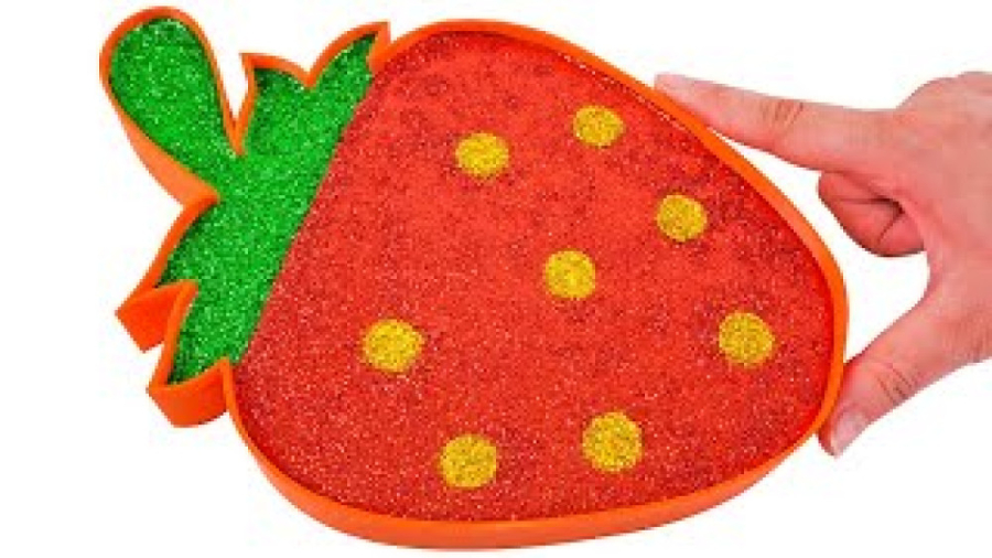 ویدئوی رضایت بخش ، اسلایم توت...