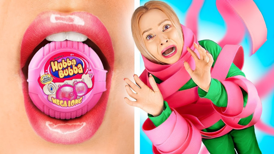 چالش غذایی  چالش خنده دار آدمس...