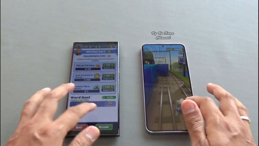 تست سرعت گوشی های Samsung Gala...