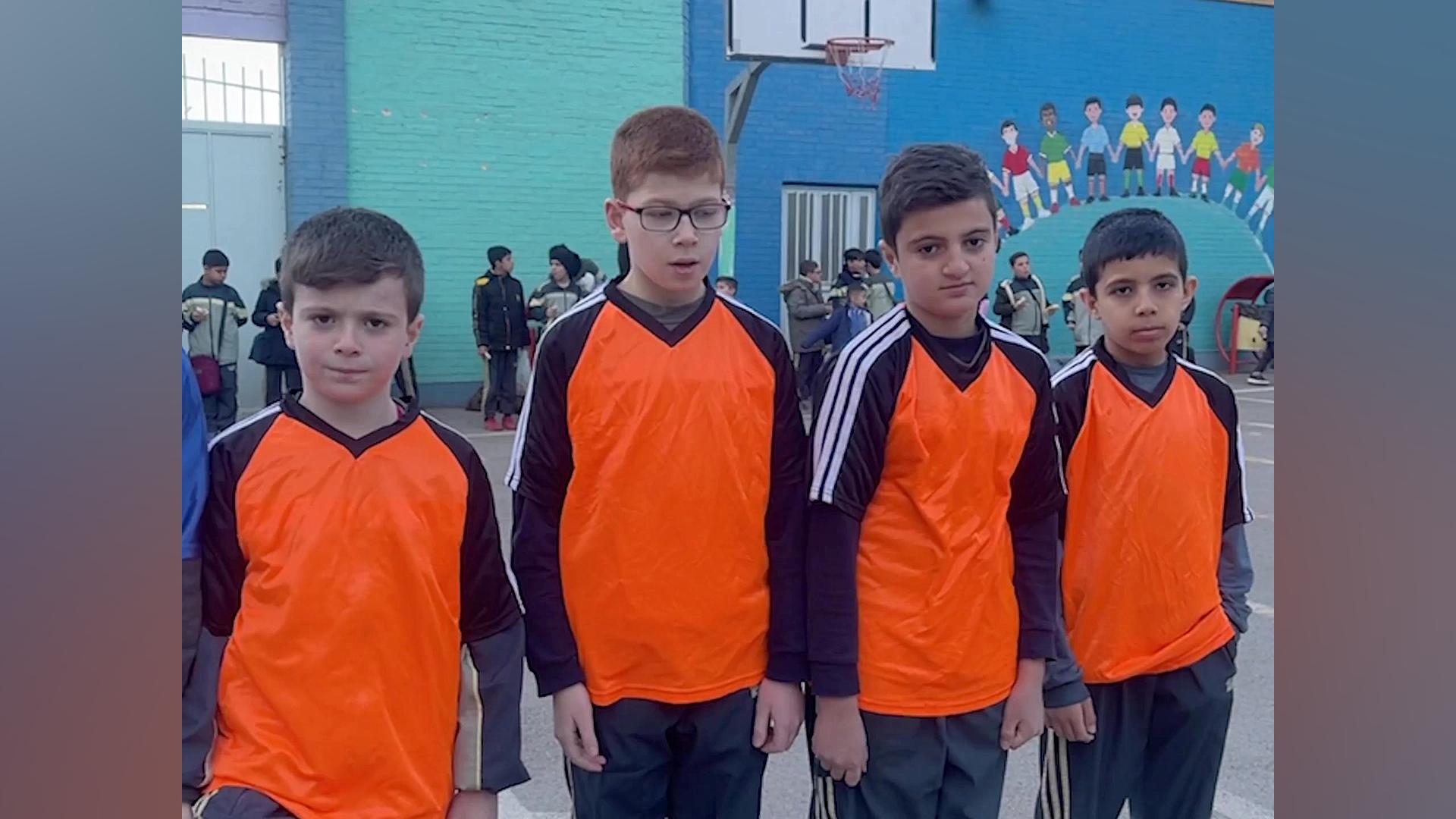 مباراة الدوري الرياضي الثانية...