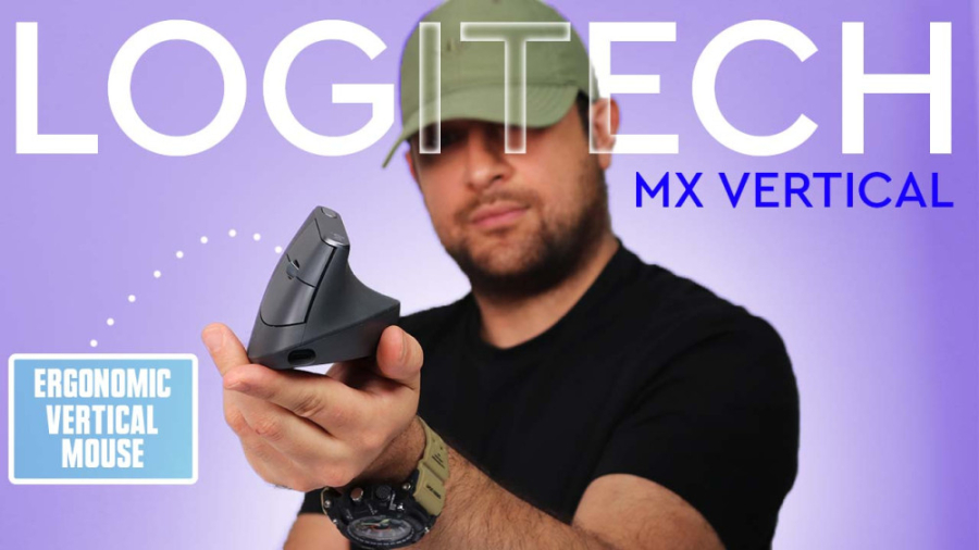 ماوس ارگونومیک MX VERTICAL log...
