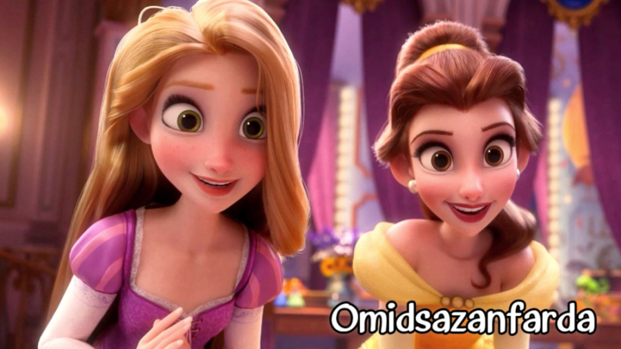 میکس جذاب و کیوت پرنسس های دیزنی Frozen السا و آنا / انیمیشن میکس تیک تاک