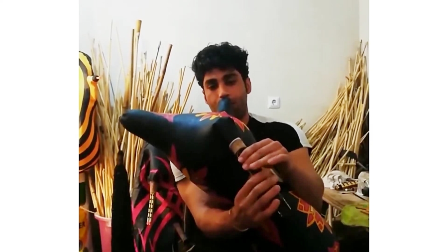 نی انبان فوق العاده شاد بندری...