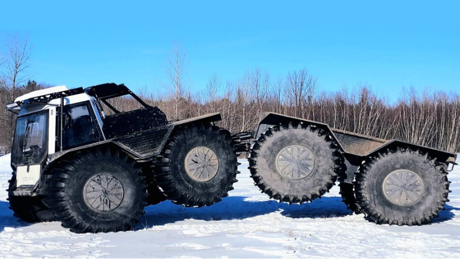 وانت 8x8 چهار دیفرانسیل Fat tr...