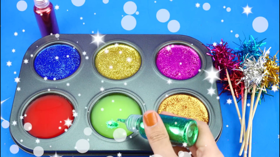 اسلایم بازی کودکانه  سرگرمی هن...