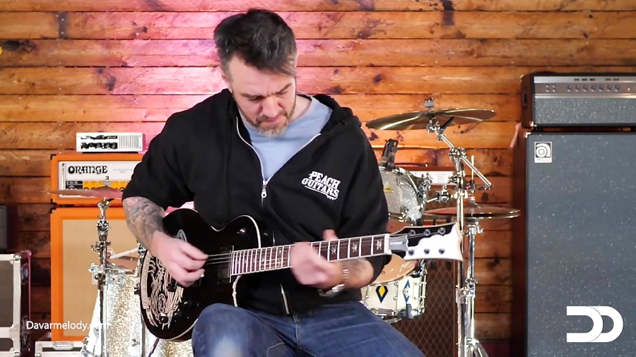 تست گیتار الکتریک ای اس پی ESP...