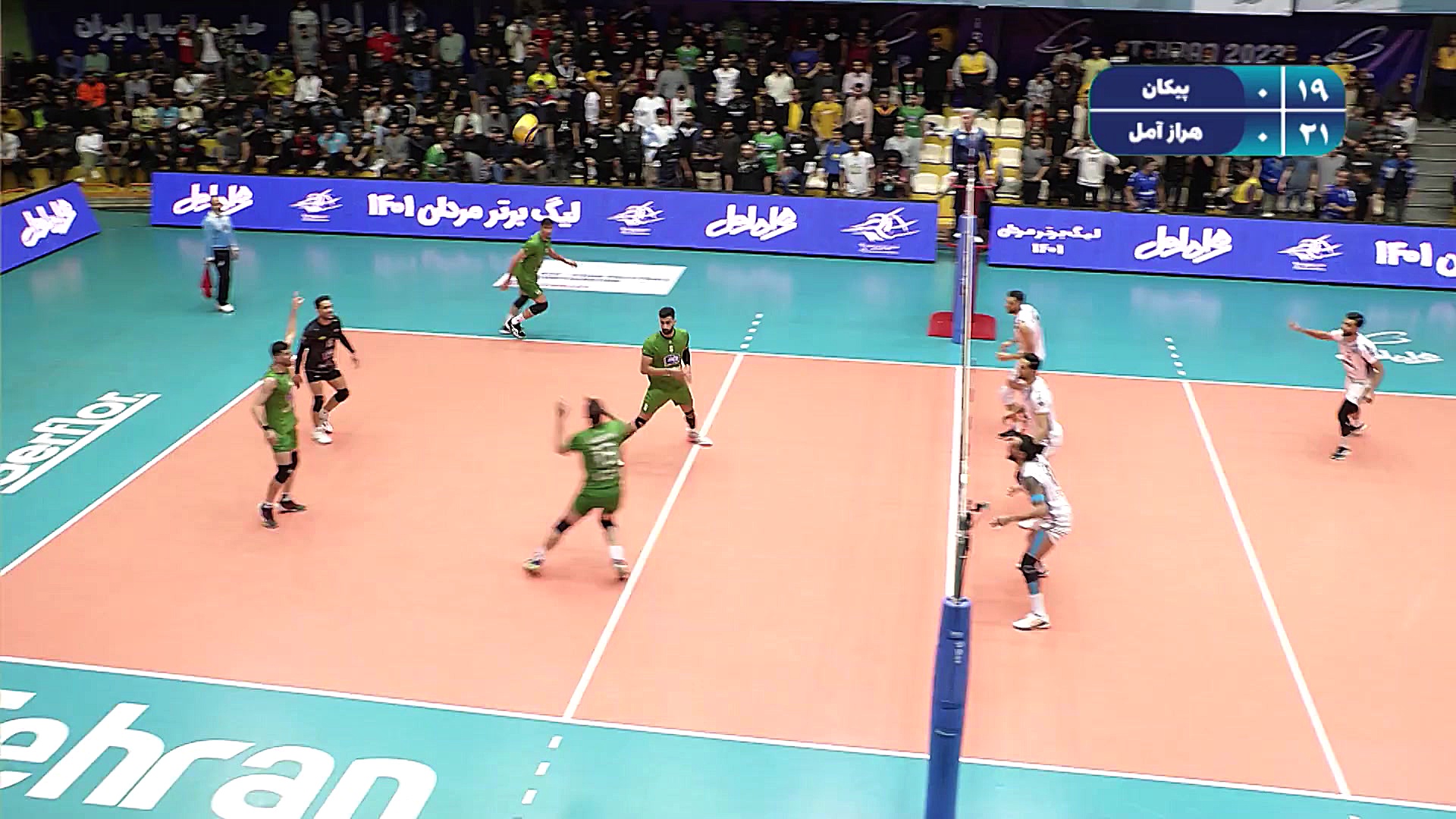 رالی‌های تماشایی در دیدار پیکا...