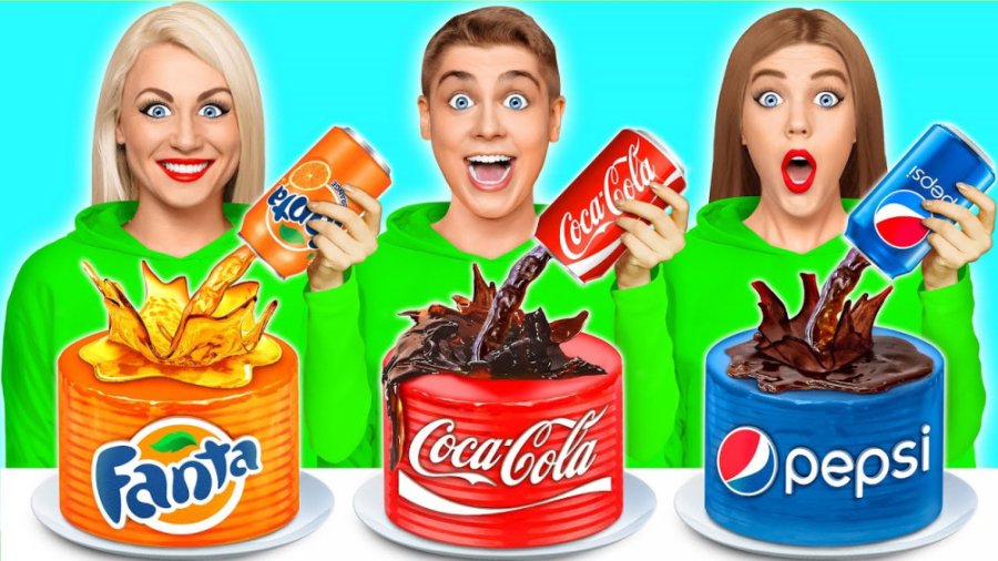 چالش دکور کیک  چالش خنده دار...