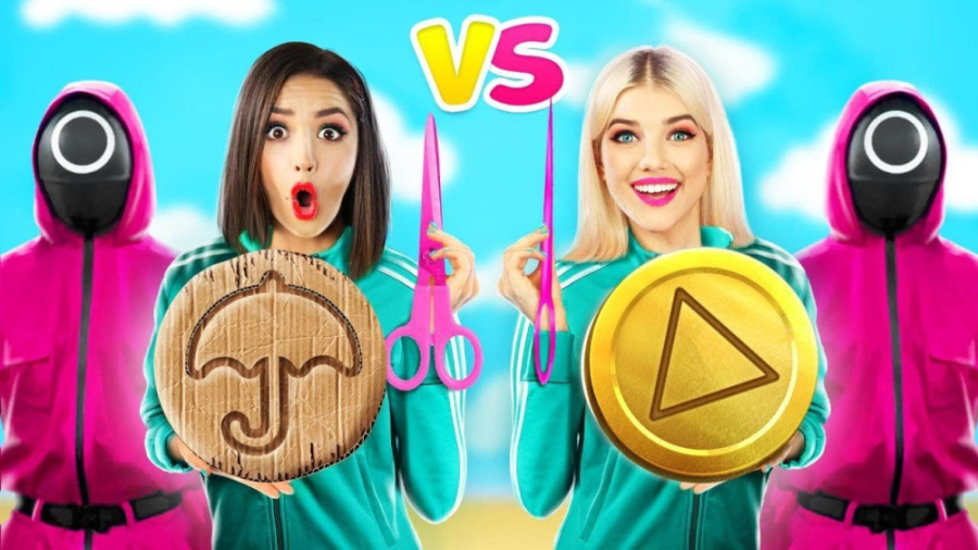 چالش خنده دار  چالش اسکواد گیم...