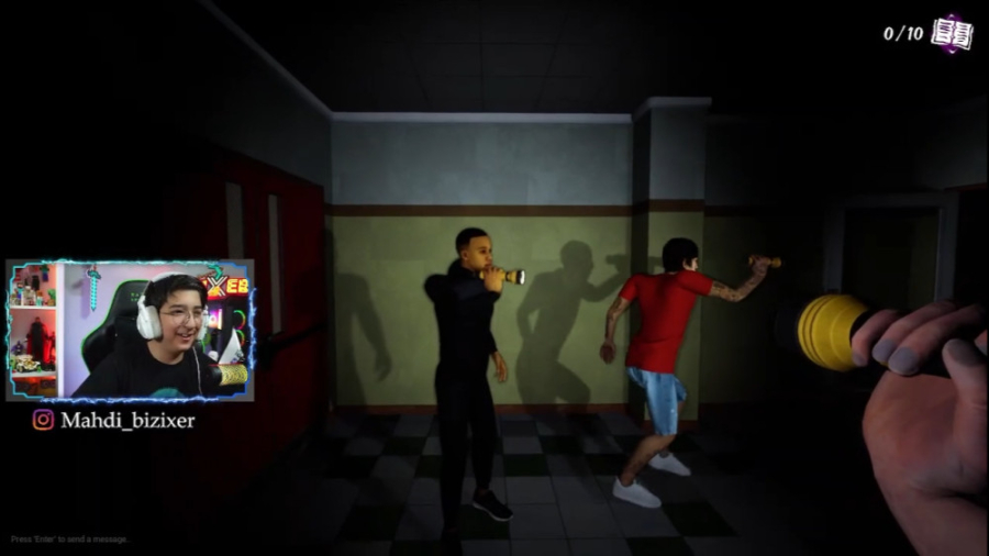 بازی ترسناک مدرسه ی متروکه (1)...