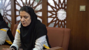 تقدیر زنان والیبال ایران از نگ...