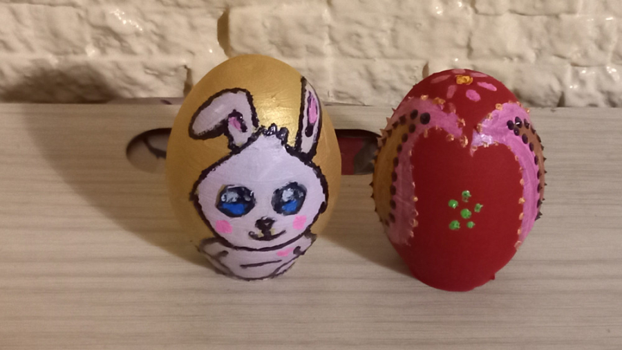 آموزش نقاشی خرگوش روی تخم مرغ...