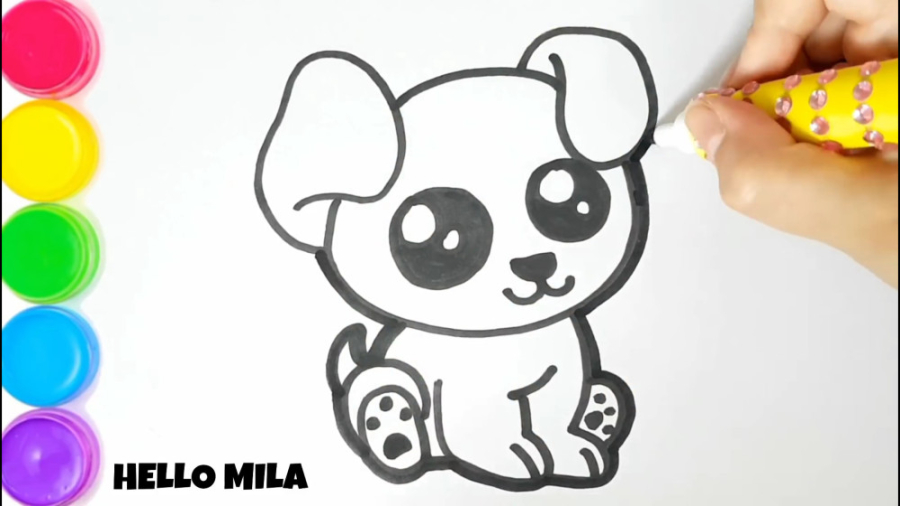 هنر نقاشی گربه کوچولو  چگونه گ...