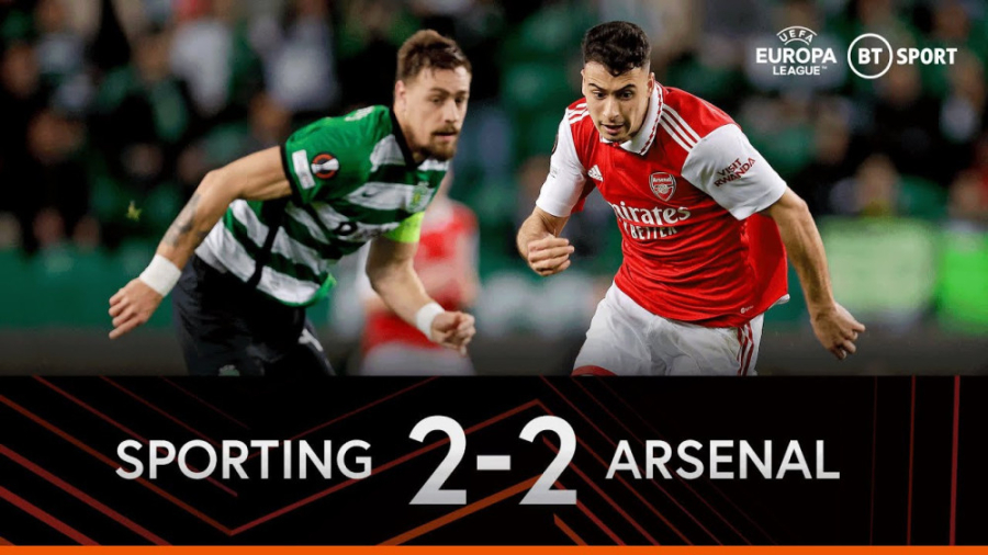 اسپورتینگ لیسبون 2 2 آرسنال |...