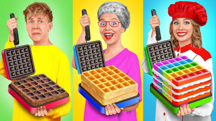 چالش آشپزی من در مقابل مادربزر...