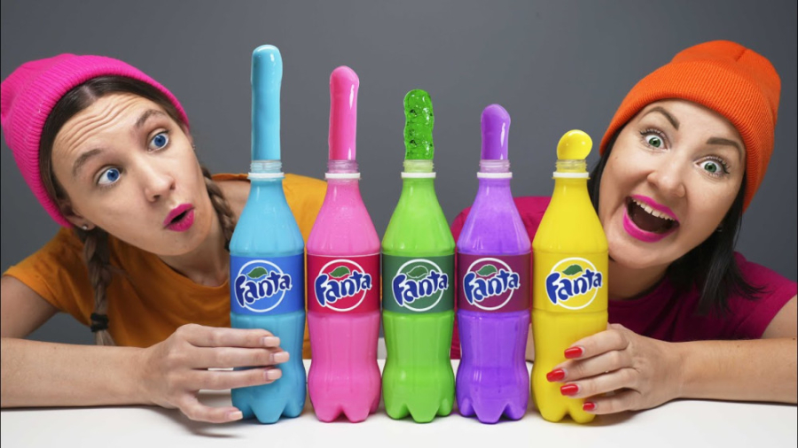 چالش غذایی :: چالش بطری ژله عس...