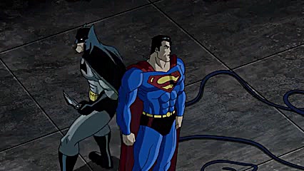 انیمیشن سوپرمن و بتمن