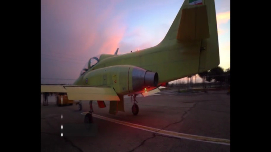 هواپیمای آموزشی یاسین ساخت ایر...