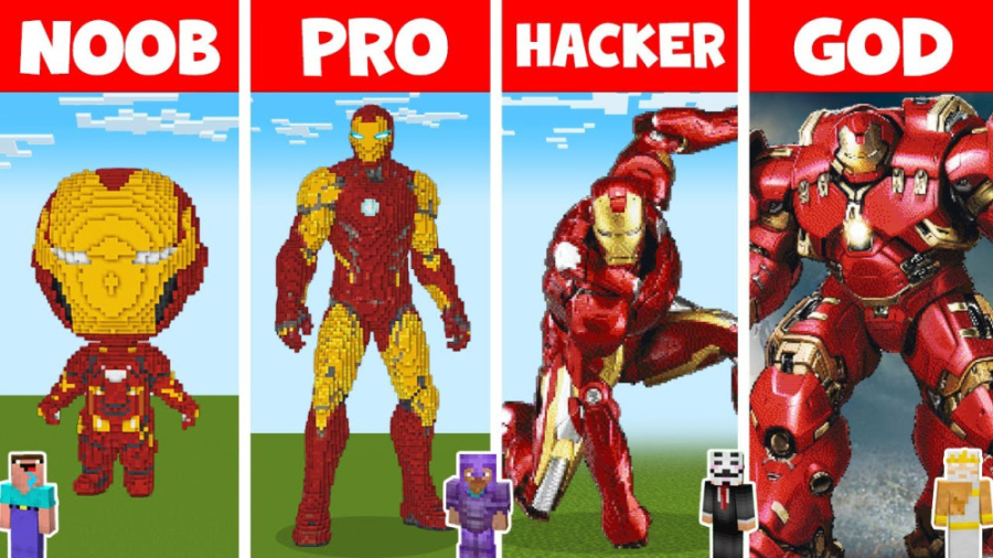 ساخت آیرون من ماینکرفت!! ماینک...