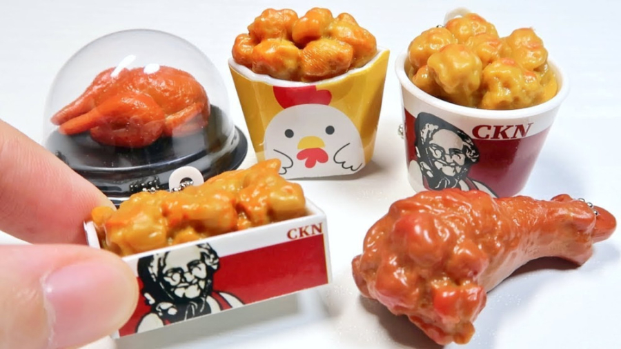 تزیین فشرده مرغ سوخاری | آشپزی...