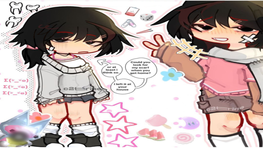 Gacha club  my oc turned into...