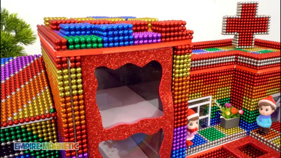 چگونه با توپ های مغناطیسی خانه...