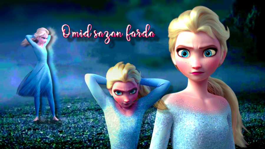 دوبله من از السا در دریای سیاه...