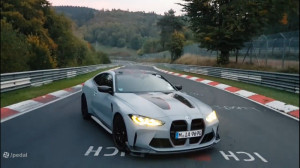 بی ام و M4CSL در نوربرگ رینگ