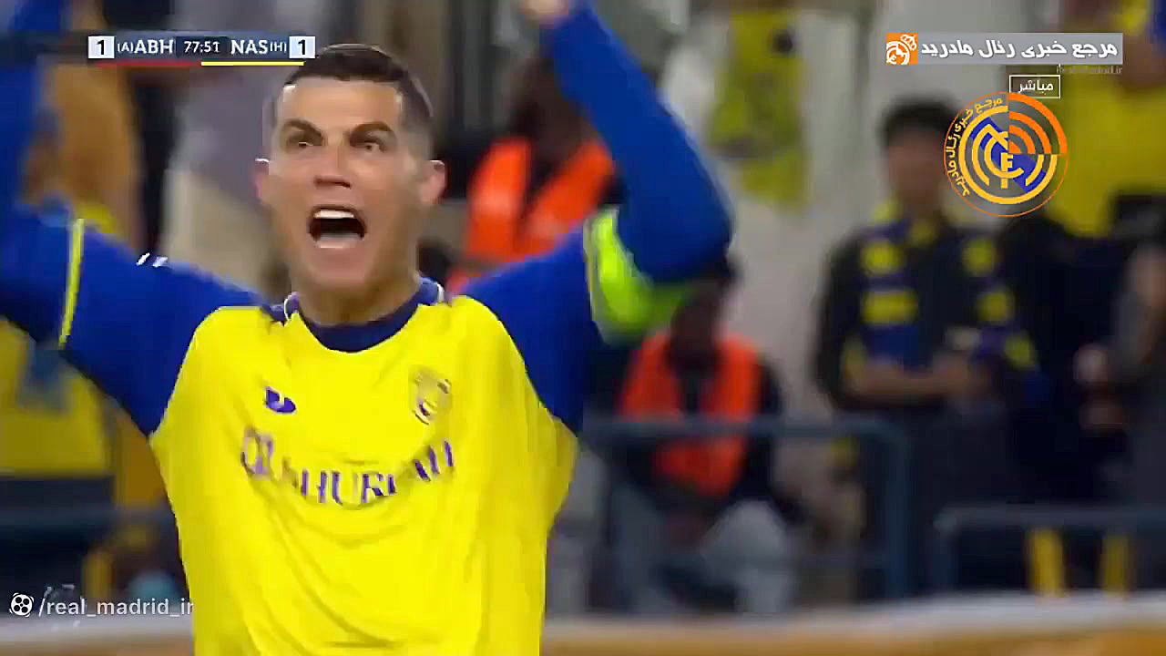 کاشته دیدنی رونالدو مقابل ابها...