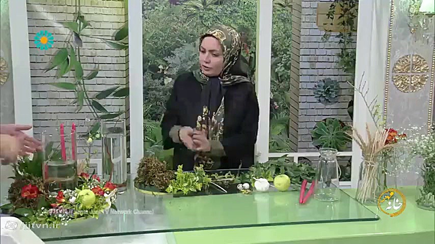 تزئین سفره هفت سین  سمیرا خالو...