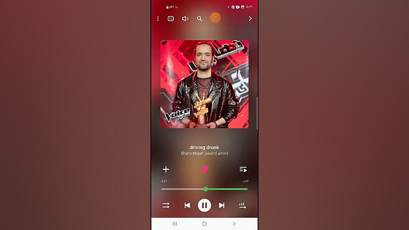آهنگ رانندگی در مستی در مسابقه...