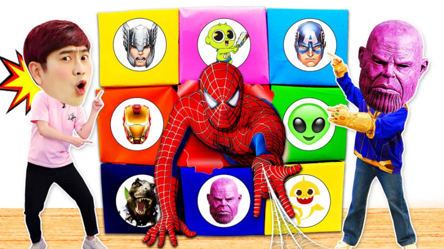 ابر قهرمانان و جعبه سوپرایز ،...