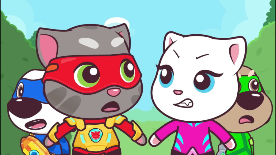 کارتون تام سخنگو | بچه ها کدوم...