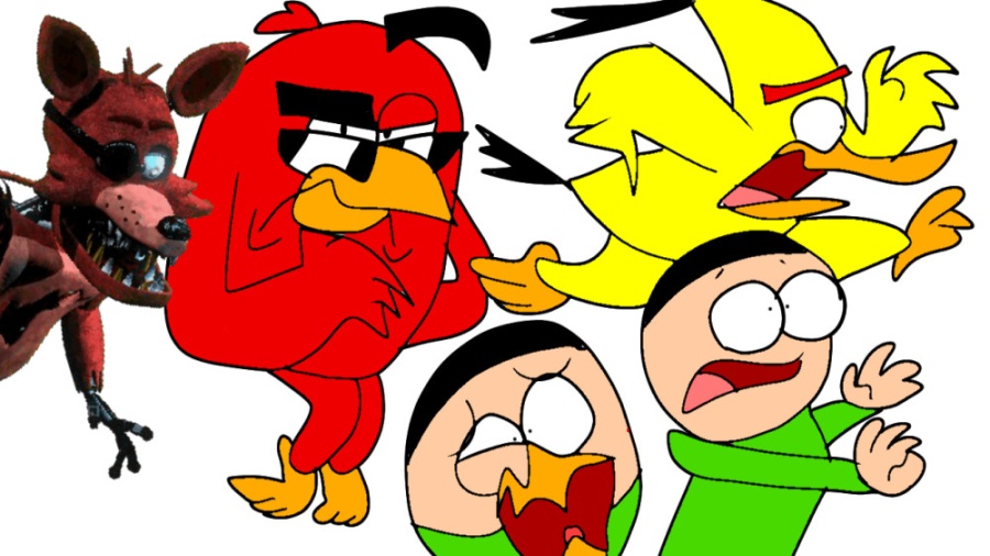 اگه من و چاک و قرمزی و رکس فنا...