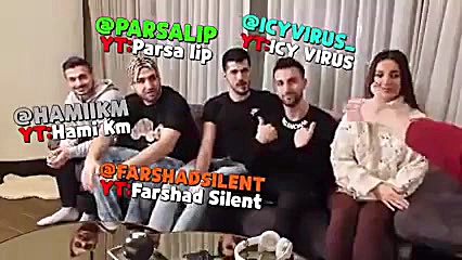 با فرشاد و تکپا با hamiچالش هد...