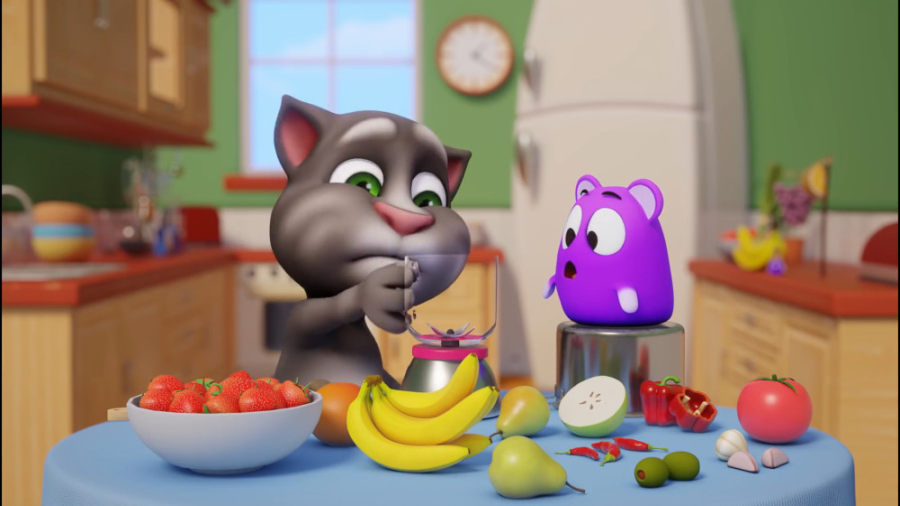 انیمیشن تام سخنگو خلاصه داستان...