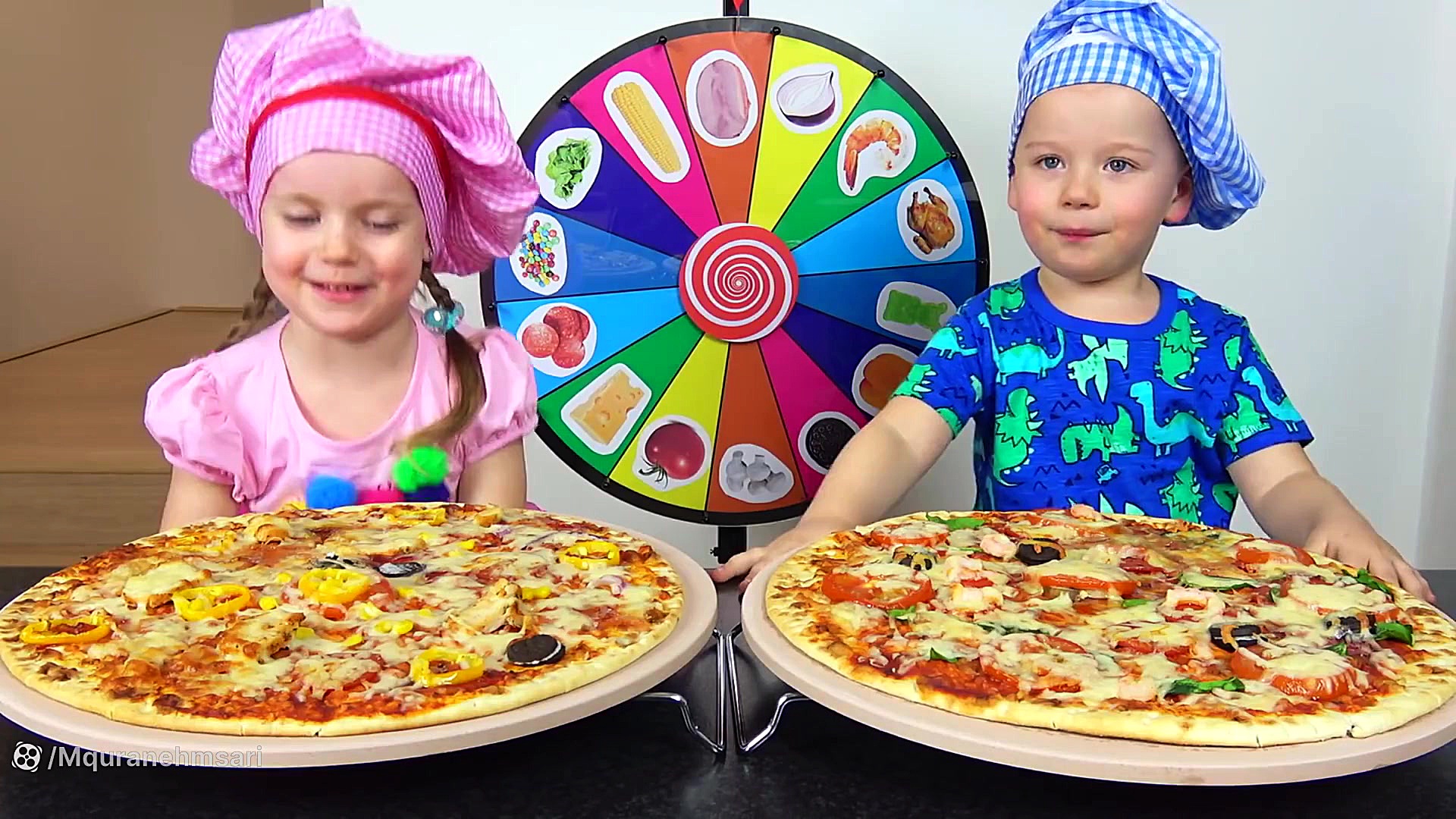 گبی والکس  چالش پیتزا  چالش خو...