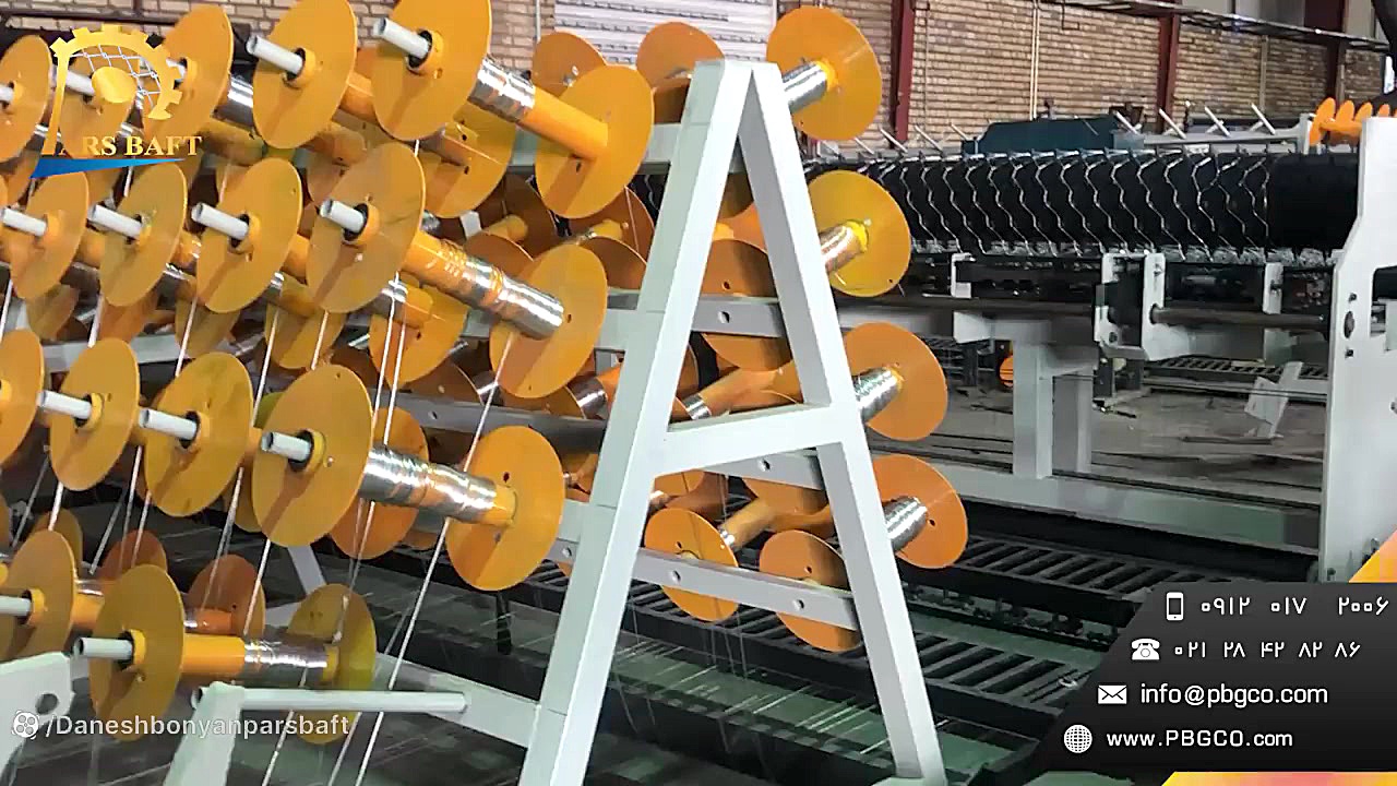 دستگاه گابیون شش پیچ