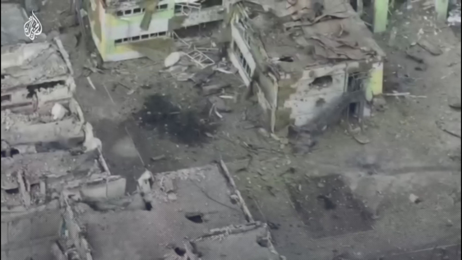 تصاویر تکان دهنده از نابودی کا...