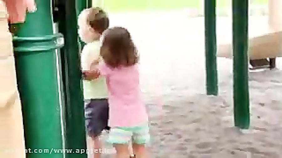 بوس کردن بچه ها (خیلی باحاله)