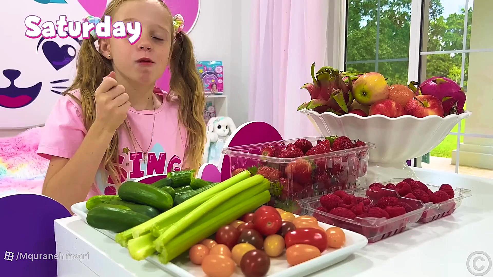 نستیا و بابا یک چالش غذایی و س...