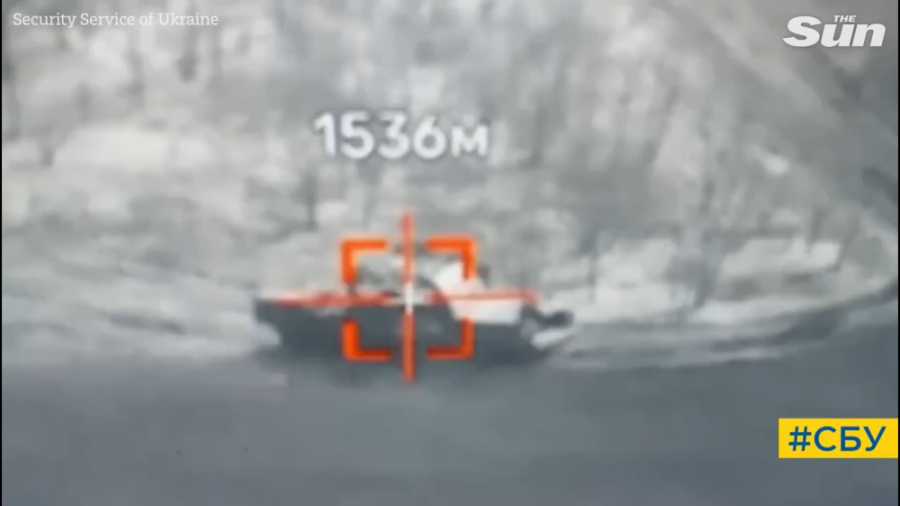 حمله پهپادهای انتحاری اوکراینی...